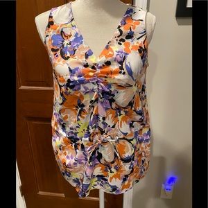 Banana Republic Floral Blouse. EUC. Sz. S